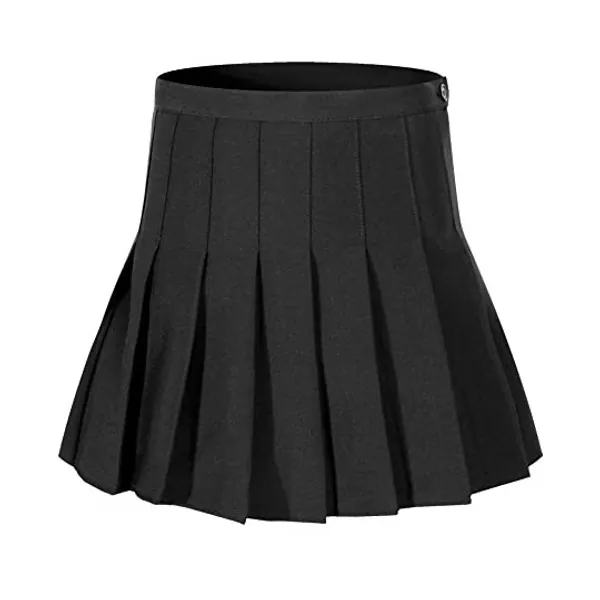 
                            Beautifulfashionlife Girl`s Short Pleated School Dresses for Teen Girls Tennis Scooters Skirts
                        