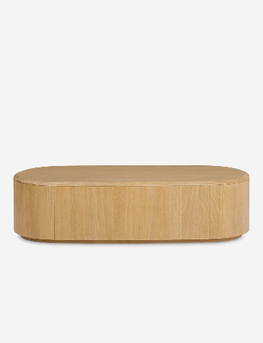 Wenna Oval Coffee Table | Natural