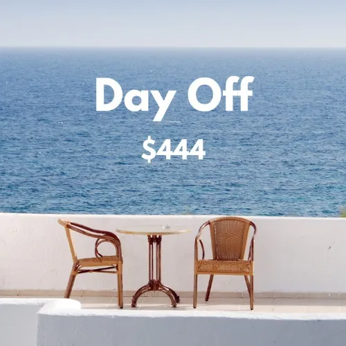 Day Off $444 🌟