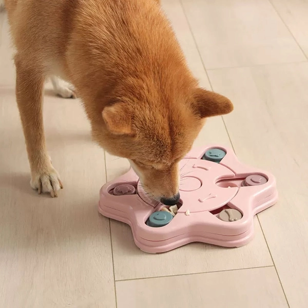 Dog Puzzle Treat Feeder Interactive Toy
