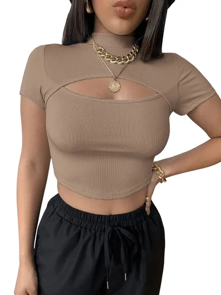 Crop T-Shirt Cut Outs