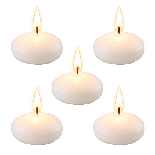 Set of 48 Unscented Floating Candles for Centerpieces, 2 Inch Small Floating Candles for Holiday, Weddings, Parties, Special Occasions and Christmas Home Decorations - 2 inch 48pcs