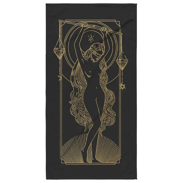 Zodiac Beach Towel - Libra