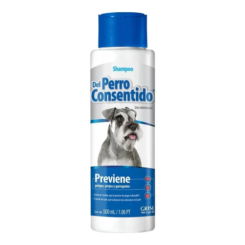 Shampoo Grisi División Veterinaria del Perro Consentido 500 ml