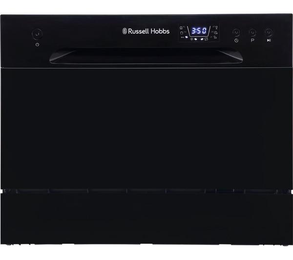 RUSSELL HOBBS RHTTDW6B Table Top Dishwasher - Black