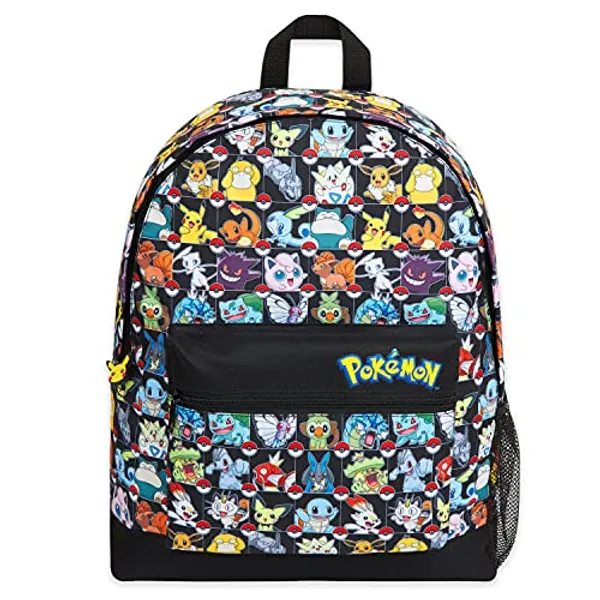 Pokemon Mochilas Escolares - Mochila Niño Pikachu Pokeball Eevee