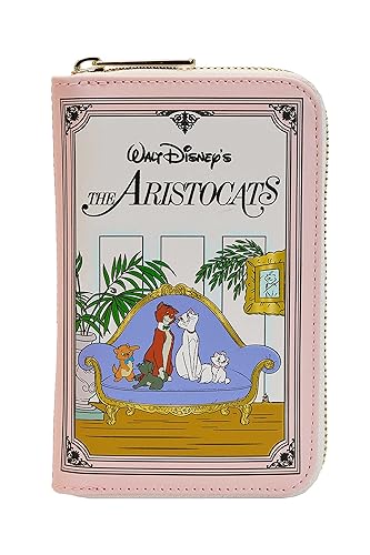 Loungefly Disney The Aristocats Book Zip Around Wallet Standard - Standard