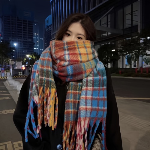 Fashionable Versatile Retro   Scarf New Winter Women's - Temu