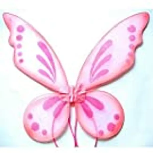 Little Sprouts Bowtique Fairy Wings - Pixie Wings - Tinkerbell Wings - Lime Green (Pink)