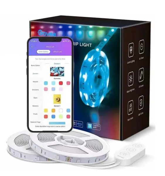 Govee LED Strip Lights for Bedroom Kitchen Party