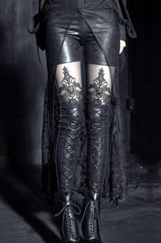 Punk Rave Macbeth Leggings | M