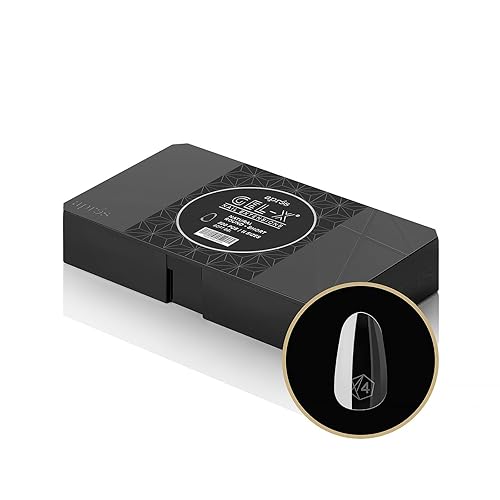 Apres Gel-X® Natural Round Tip Box | 500pc Gel-X Tips, 11 Sizes 00-9, Premium Quality (Natural Round Short, 500) - Natural Round Short - 500 Fl Oz (Pack of 1)