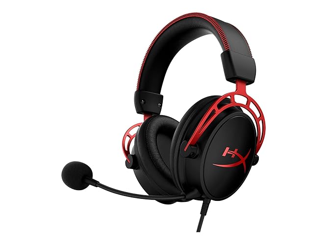 HyperX Cloud Alpha – Gaming Kopfhörer mit In-Line Audio Control - Single