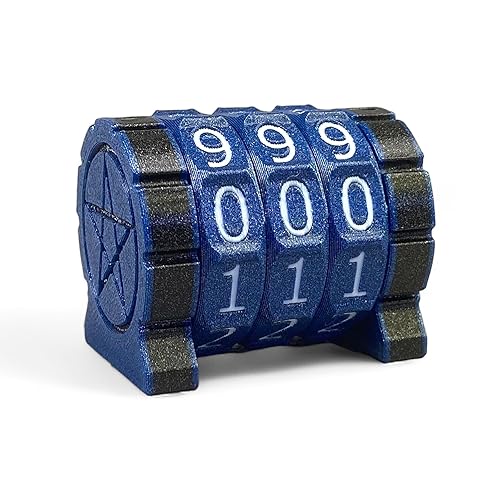 Life Counter Game Counter Health Tracker for Board Game, RPG Card Games, Comaptiable with MTG (Blue+White Number) - Blue+white Number