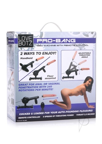 Pro Bang Sex Machine W.remote