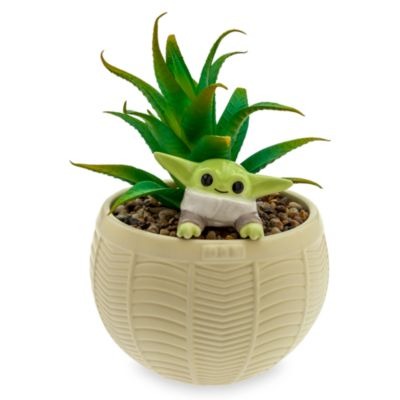 Disney Store Grogu Artificial Potted Plant, Star Wars: The Mandalorian | shopDisney