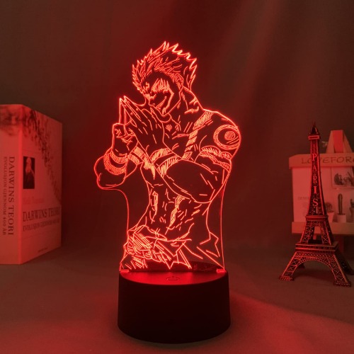 3D Nachtlicht Anime 3D Led Lampe Anime Jujutsu Kaisen Ryomen Sukuna für Kind Schlafzimmer Dekoration Licht Freund Geburtstagsgeschenk - 