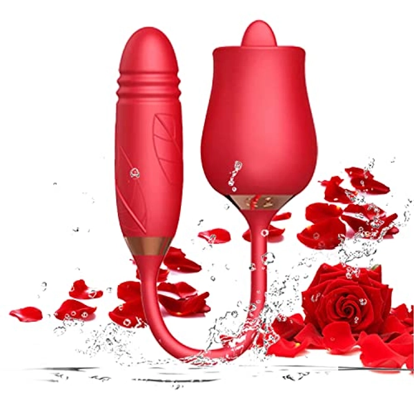 Felrosee The Women Portable Roses with Washable and Rechargeable Functions