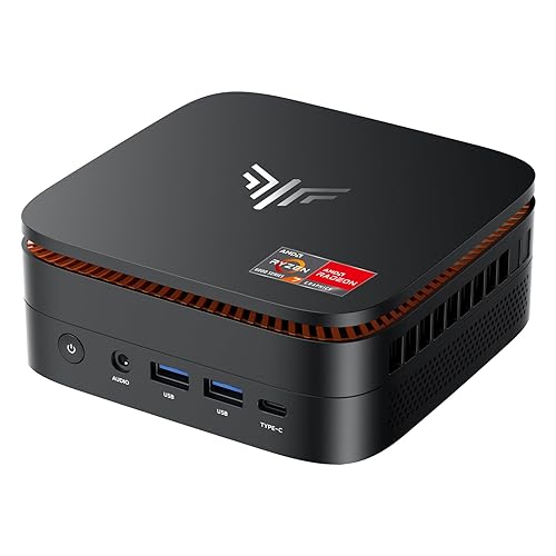 KAMRUI Hyper H1 Mini Gaming PC, AMD Ryzen 7 6800H, 32GB DDR5 4800MHz 1TB M.2 NVMe PCIe3.0x4 SSD Mini PC(8C/16T,up to 4.7GHz), 16MB L3 Smart Cache, Triple 4K Display/WiFi6/BT5.2/Mini Desktop Computers - AMD Ryzen 7 6800H-32GB RAM+1TB SSD
