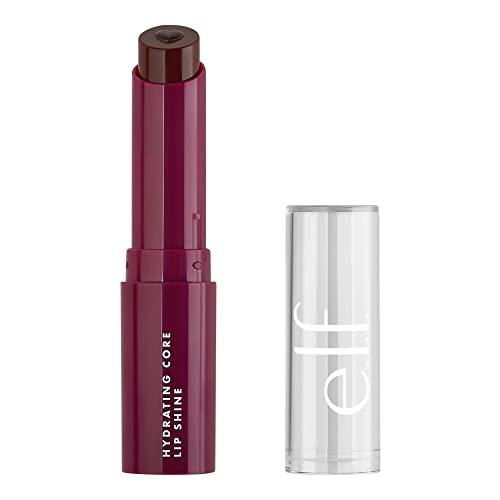 e.l.f. Hydrating Core Lip Shine, Pflegender & Nährender Lippenbalsam, Getönter Lippenpflegestift, Vegan & Tierversuchsfrei, Ecstatic, 2,8 g - Ecstatic - 2.6 g (1er Pack)
