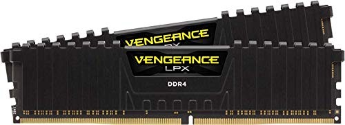 Corsair CMK32GX4M2Z3600C18 VENGEANCE LPX 32GB (2 x 16GB) DDR4 DRAM 3600MHz C18 AMD Ryzen Memory Kit - Black