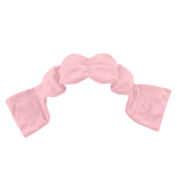 Nodpod Gentle Pressure Sleep Mask | Patented Light Blocking Design for Sleeping, Travel & Relaxation | Bead Filled, Machine Washable, BPA Free Eye Pillow (Blush Pink) - Blush Pink