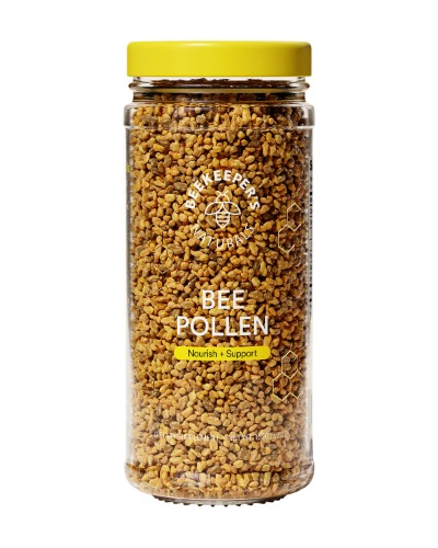 Beekeeper's Naturals - 100% Raw Bee Pollen Granules, Natural Preserved Enzymes, Source of Vitamin B, Minerals, Amino Acids & Protein - Paleo & Keto Friendly, Gluten Free (5.2 oz)