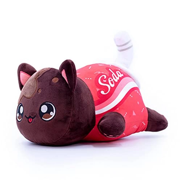 YGMXZL Kawaii Aphmau Peluche Cat,Cibo Gatto plushie Peluche,Patatine Fritte Hamburger Gatto Bambola per Bambini Fan da Raccogliere - Y