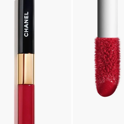Chanel red lipstick