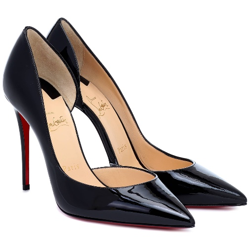 LOUBOUTIN Iriza 100 patent-leather pumps