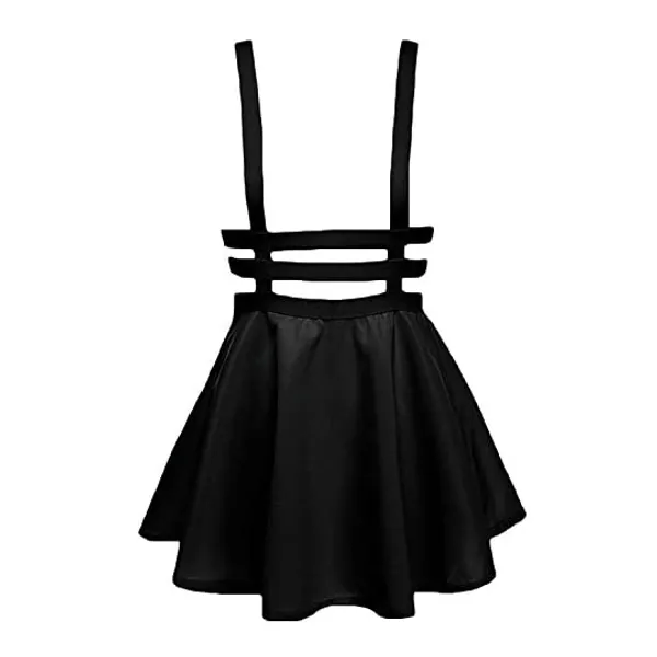 
                            Bluetime Womens Pleated Short Braces Skirt (S-3XL)
                        