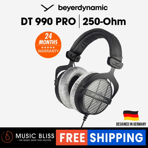 Beyerdynamic DT 990 PRO 250 Ohm Over-Ear Studio Headphones. Open Construction, Wired | Default Title