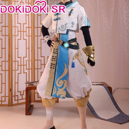 【Ready For Ship】DokiDoki-SR Game Genshin Impact Cosplay Chong Yun Costume/Shoes Men ChongYun | Costume Only-S