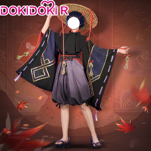【Ready For Ship】DokiDoki-R Genshin impact Scaramouche  Cosplay Costume Men Five Kasen | S