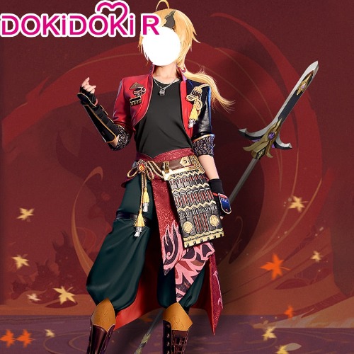 【Ready For Ship】【S-3XL】DokiDoki-R Game Genshin Impact Thoma Cosplay Costume Thoma Costume | S-PRESALE
