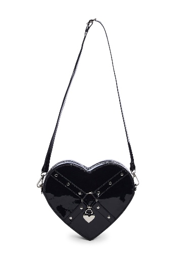 Fetish Heart Crossbody Bag | BLACK / ONE SIZE