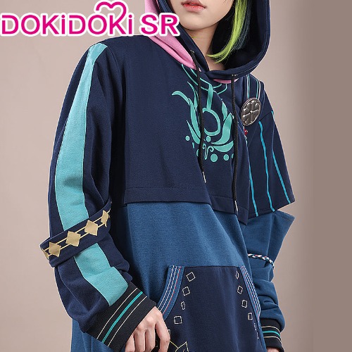 DokiDoki-SR Game Genshin Impact Cosplay Cyno / Tighnari Costume Sand Sea Forest Coat Casual Wear | Tighnari / M-PRESALE