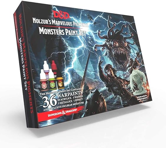 The Army Painter Dungeons and Dragons Official Paint Line Monsters Paint Set