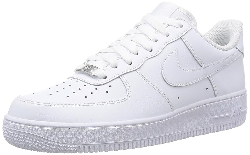 NIKE Men's Air Force 1 '07 Basketball Shoe - 8 UK - White