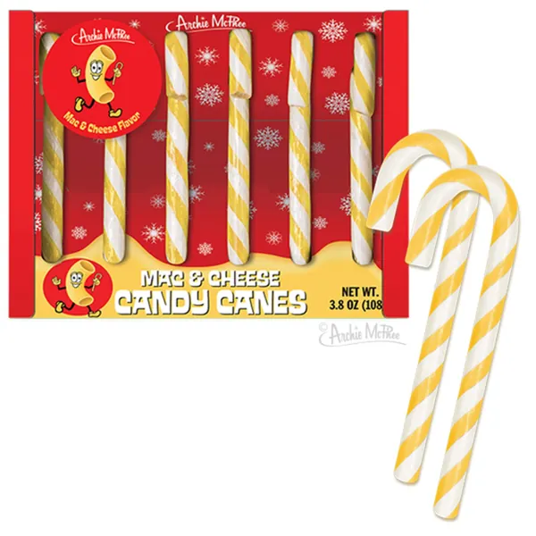 Accoutrements Mac & Cheese Candy Canes - 
