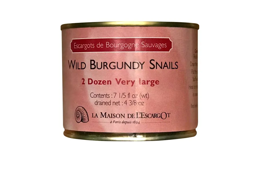 Premium Escargot Wild Burgundy Snails – Rated Number One – Best For Escargot Recipes, Various Sizes … (2 Dozen Very Large) - 7.2 Fl Oz (Pack of 1)