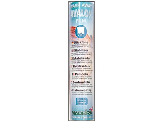Kawayy Madeira Estabilizador Wash Away Avalon Film de 11 yardas por Madeira Thread