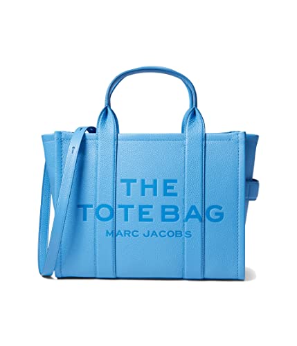Marc Jacobs Women's The Leather Medium Tote Bag - Spring Blue