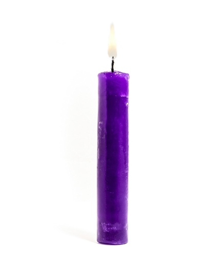 Small Wax Play Candle - Violet