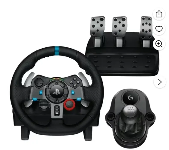 Logitech G29 Gaming Wheel for Playstation bundle with Driving Force Shifter