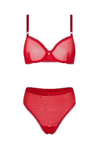 Bra Royal Blue | M / Red