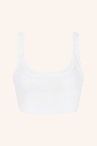 Crop Top White | M / White