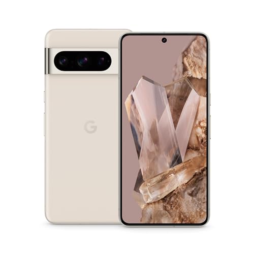 Google Pixel 8 Pro – Unlocked Android Smartphone with telephoto lens, 24-hour battery and Super Actua display – Porcelain, 256GB - 256GB - Pixel 8 Pro - Porcelain