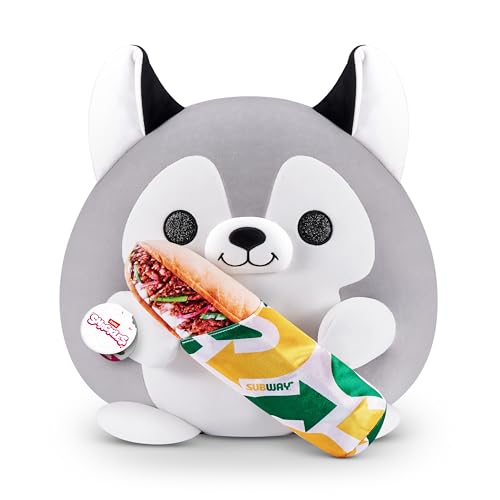 Subway Snackles Husky Plush