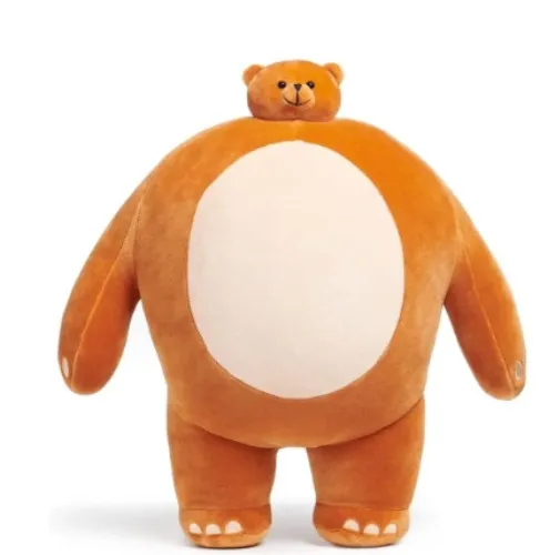 Tiny Headed Brown Bear Pip 15in